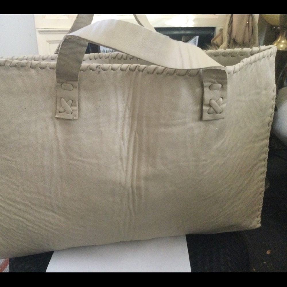 Handmade Bone Leather like Satchel, Shopper or Tote